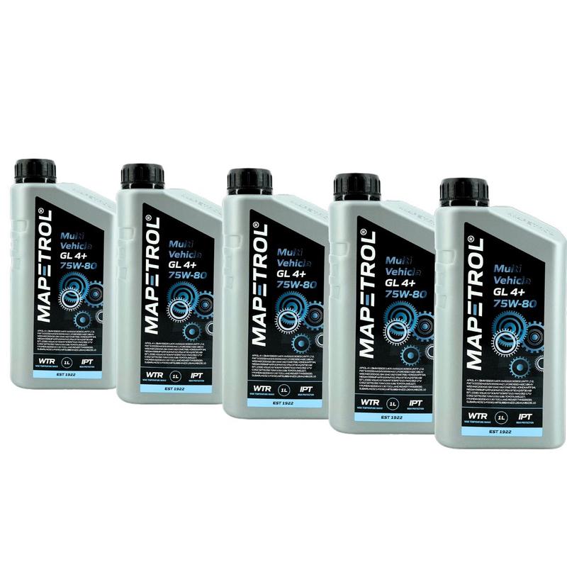Mapetrol Multi Vehicle GL 4+ 75W-80 5x1 Liter