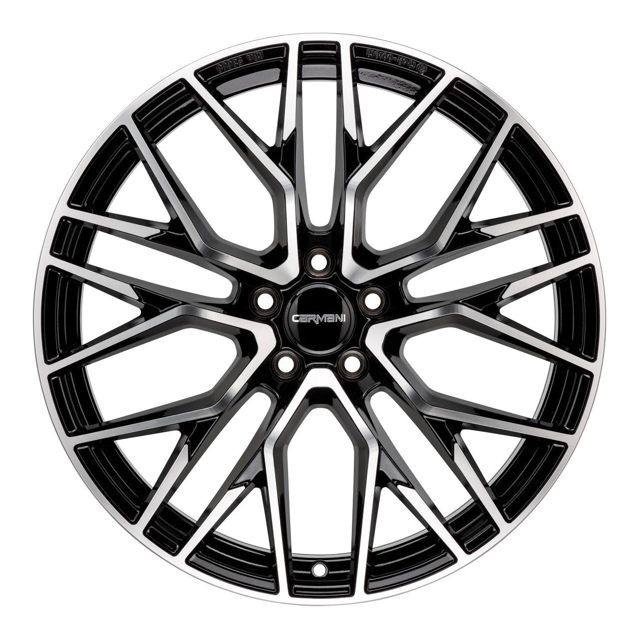 CARMANI CA 20 LUDWIG black polish 6.5Jx16 5x100 ET38