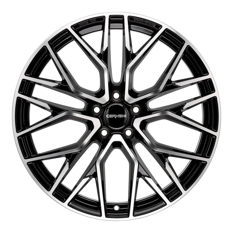 CARMANI CA 20 LUDWIG black polish 6.5Jx16 5x114.3 ET45