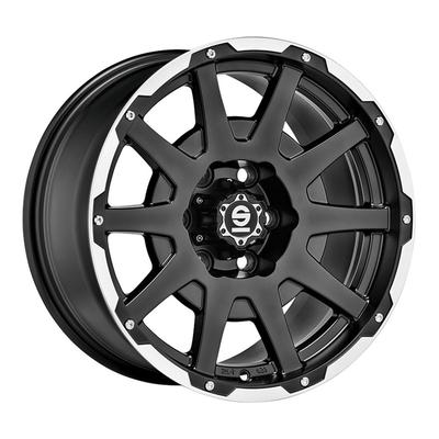SPARCO DAKAR matt black lip polished + revits 7.5Jx17 6x114.3 ET35