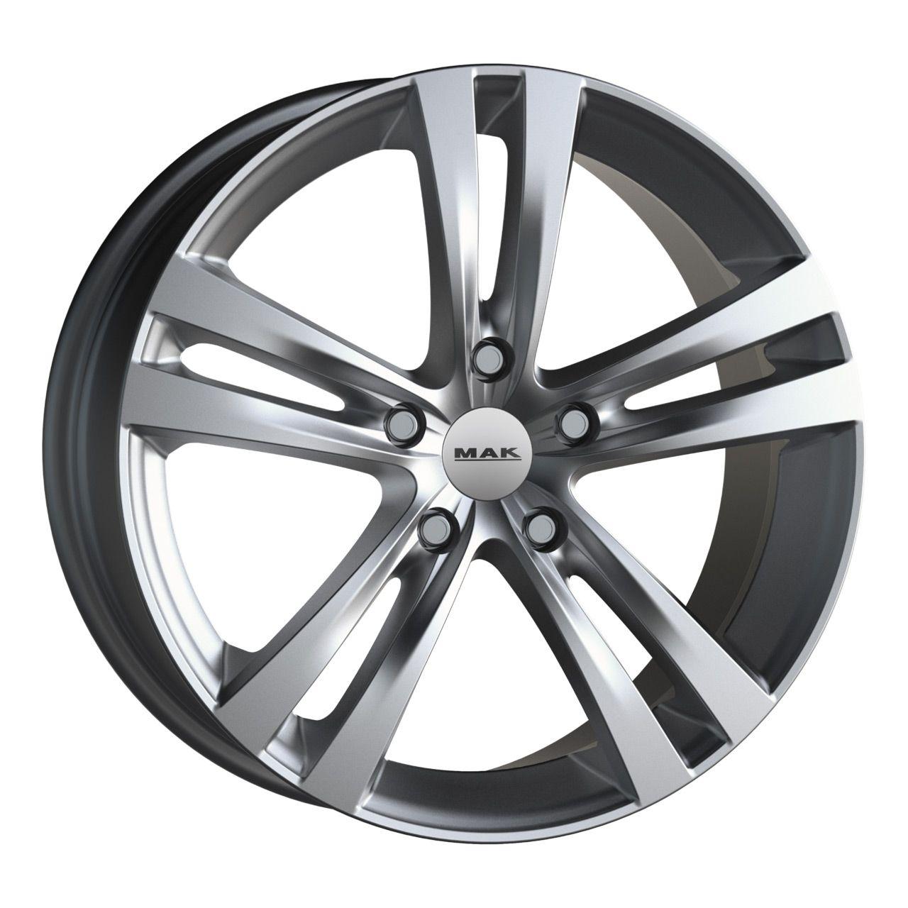 MAK ZENITH hypersilber 8.0Jx19 5x108 ET50