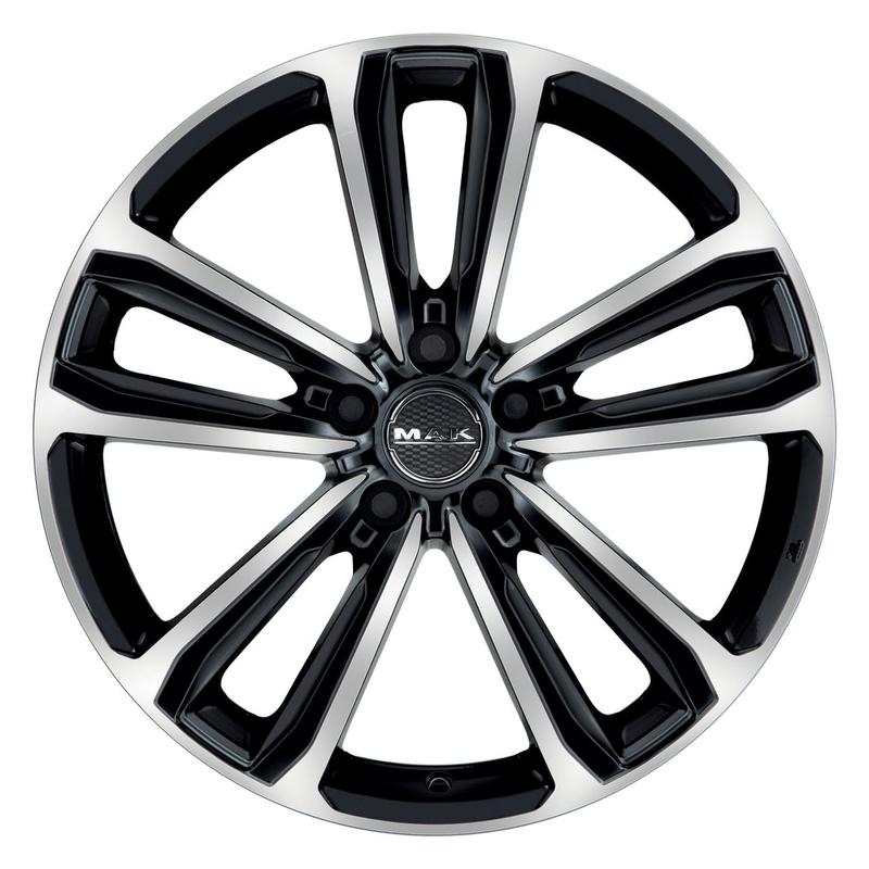 MAK MAGMA black mirror 6.5Jx16 5x112 ET45