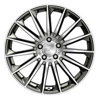 WHEELWORLD-2DRV WH39 dark gunmetal full painted with full machined lip 8.0Jx18 5x112 ET48