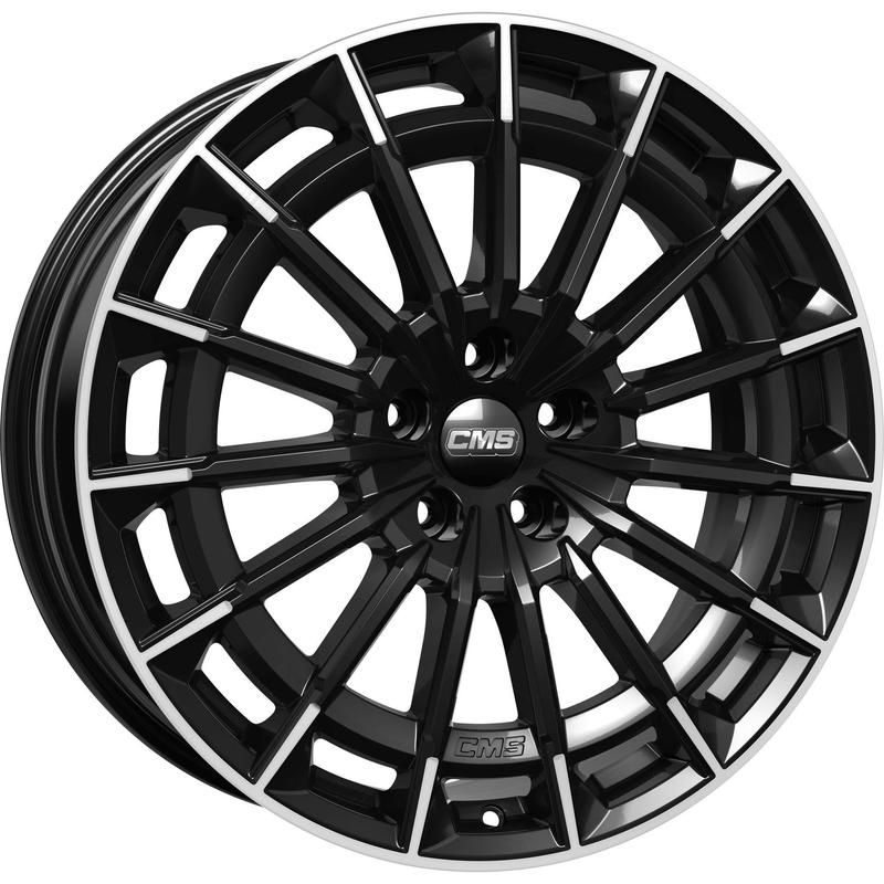 CMS C38 Part Diamond Black Gloss 8.5Jx20 5x112 ET38