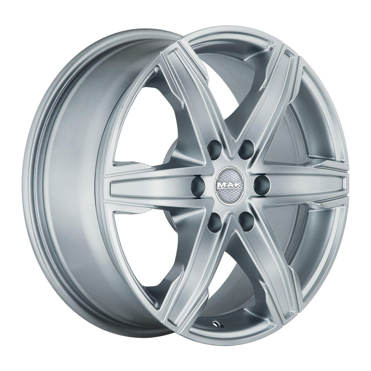 MAK KING 6 silber 9.0Jx20 6x114.3 ET47