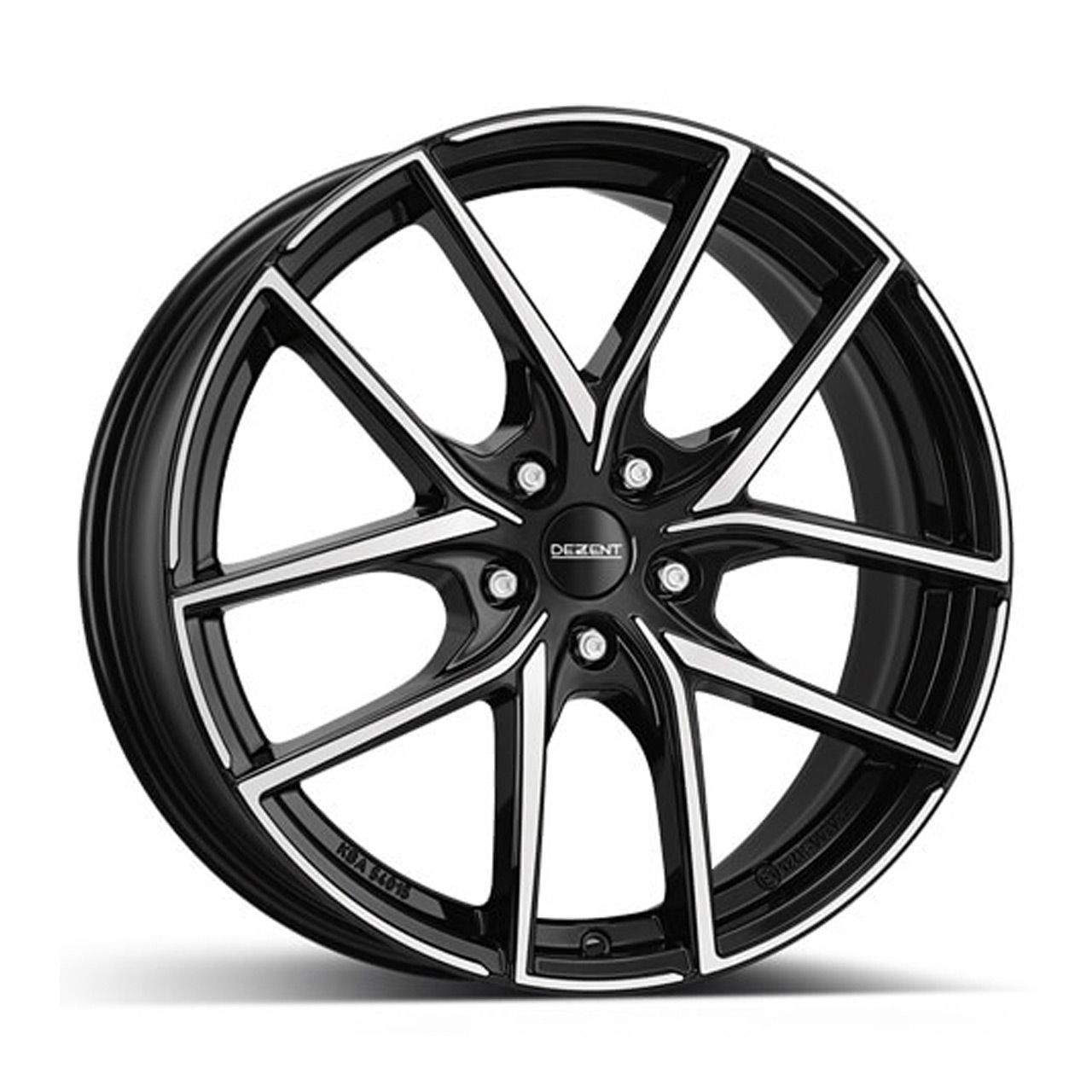 DEZENT DEZENT TO DARK black/polished 7.0Jx17 5x114.3 ET53