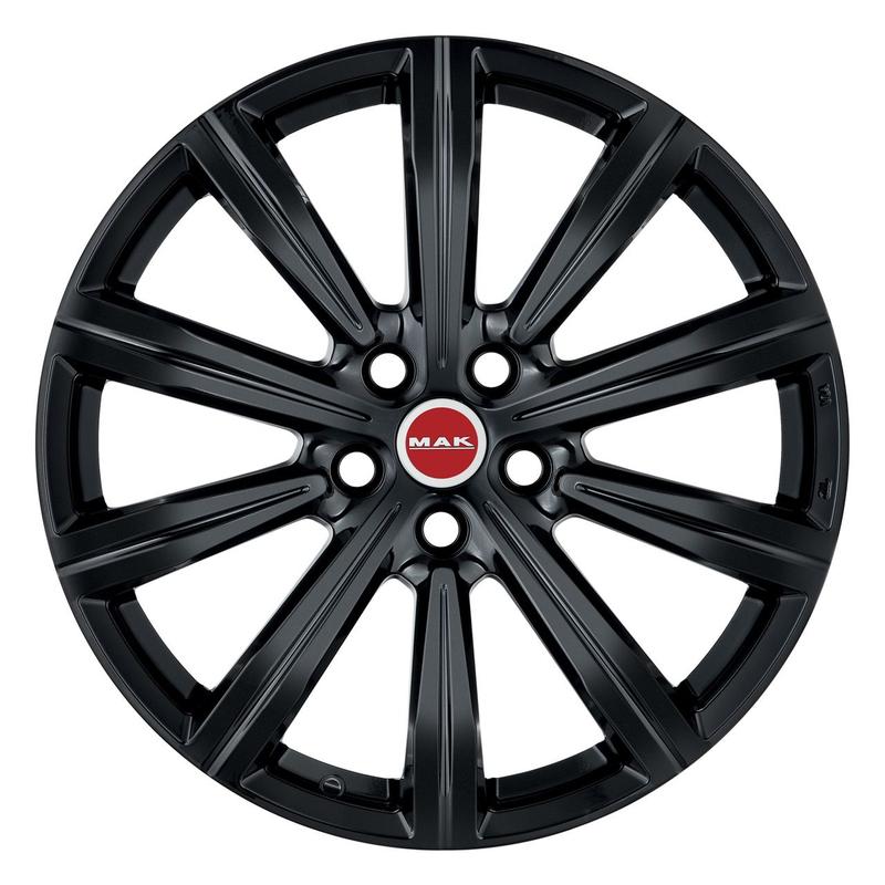 MAK BIRMINGHAM UNIVERSAL gloss black 9.5Jx22 5x112 ET31