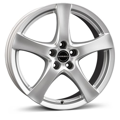 BORBET DESIGN F brillantsilber 6.5Jx16 4x100 ET38