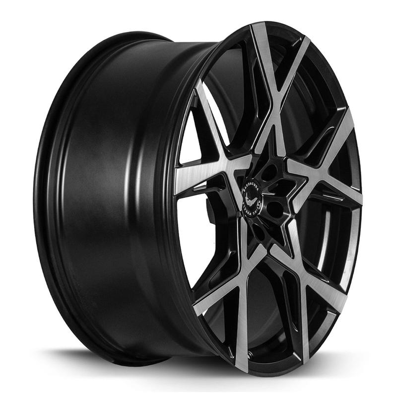 BARRACUDA PROJECT X Black brushed Surface 10.0Jx22 5x127 ET45