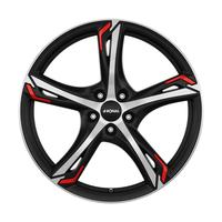 RONAL RONAL R62 RED jetblack-matt-frontkopiert 8.0Jx19 5x112 ET35