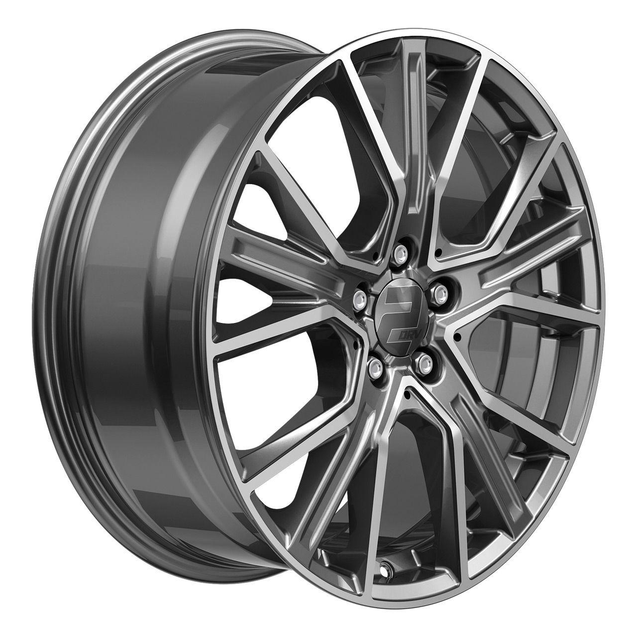 WHEELWORLD-2DRV WH34 daytona grey full machined 8.0Jx18 5x112 ET42