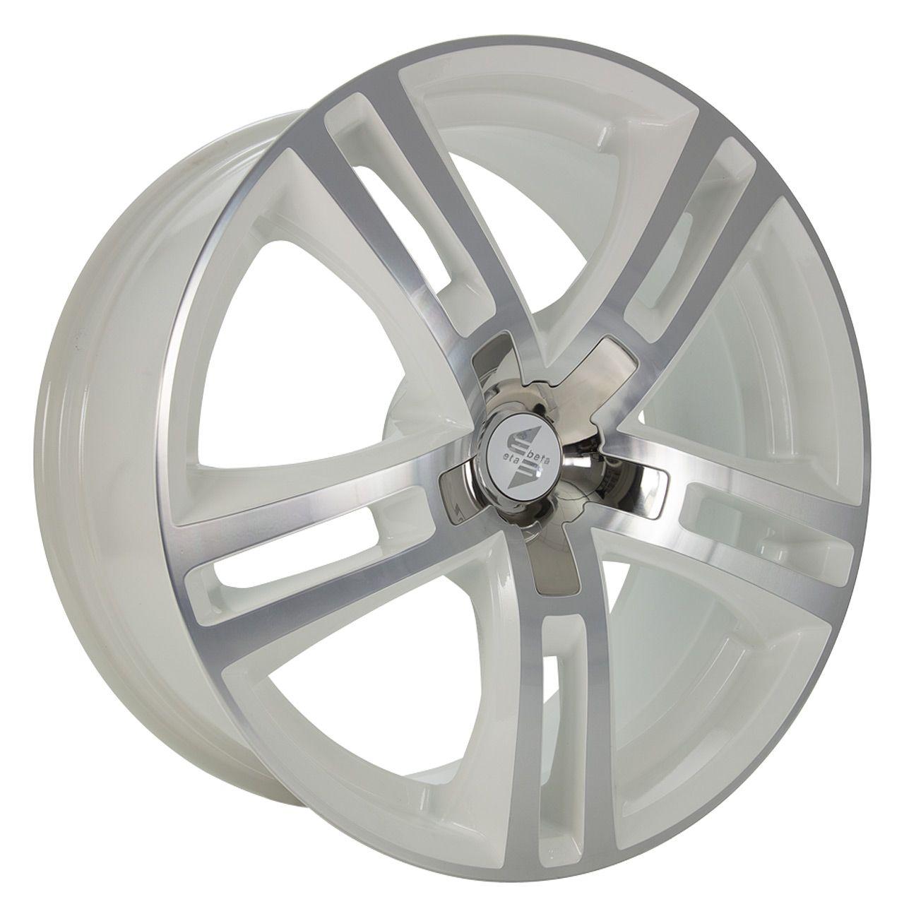 ETABETA URIEL keramik matt poliert mit Edelstahlkappe 11.0Jx23 5x130 ET45