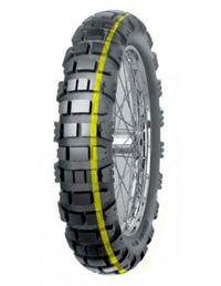 MITAS 100/90 - 19 M/C TL 57R E-09 DAKAR FRONT M+S YELLOW STRIPE