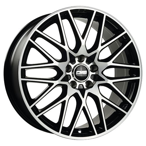 CMS C25-DB diamond black gloss 8.5Jx19 5x112 ET30