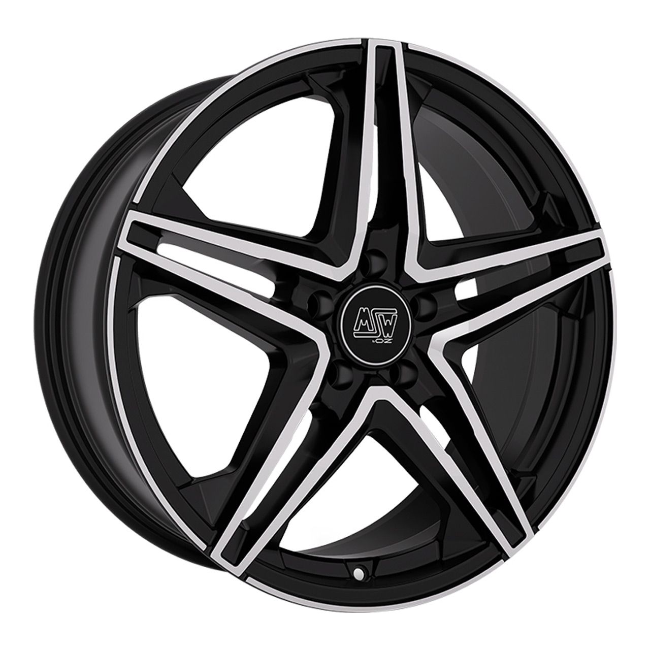 MSW (OZ) MSW 31 gloss black full polished 7.5Jx19 5x112 ET48