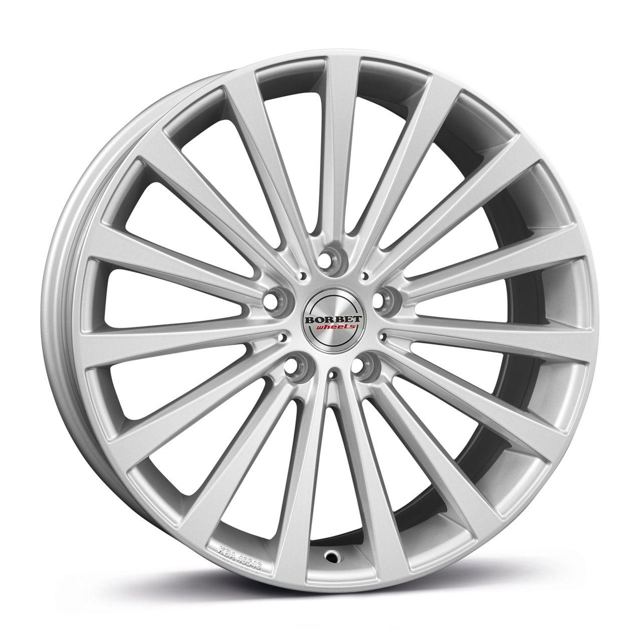 BORBET DESIGN BLX brillantsilber 8.5Jx19 5x114.3 ET40