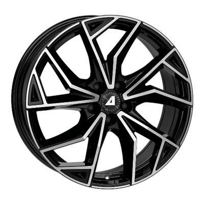 ALUTEC ADX.02 5-LOCH diamantschwarz frontpoliert 8.0Jx19 5x100 ET40