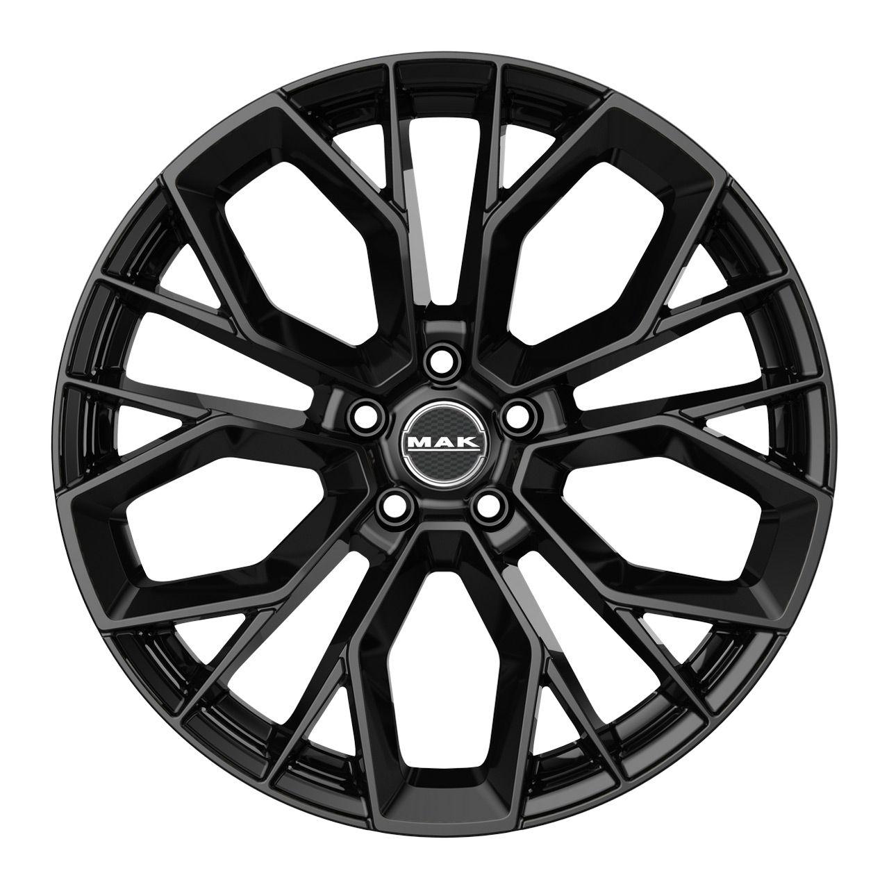 MAK STILO-D gloss black 9.5Jx20 5x112 ET22