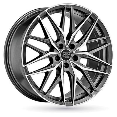 MSW (OZ) MSW 50 matt gun metal full polished 8.5Jx21 5x112 ET40