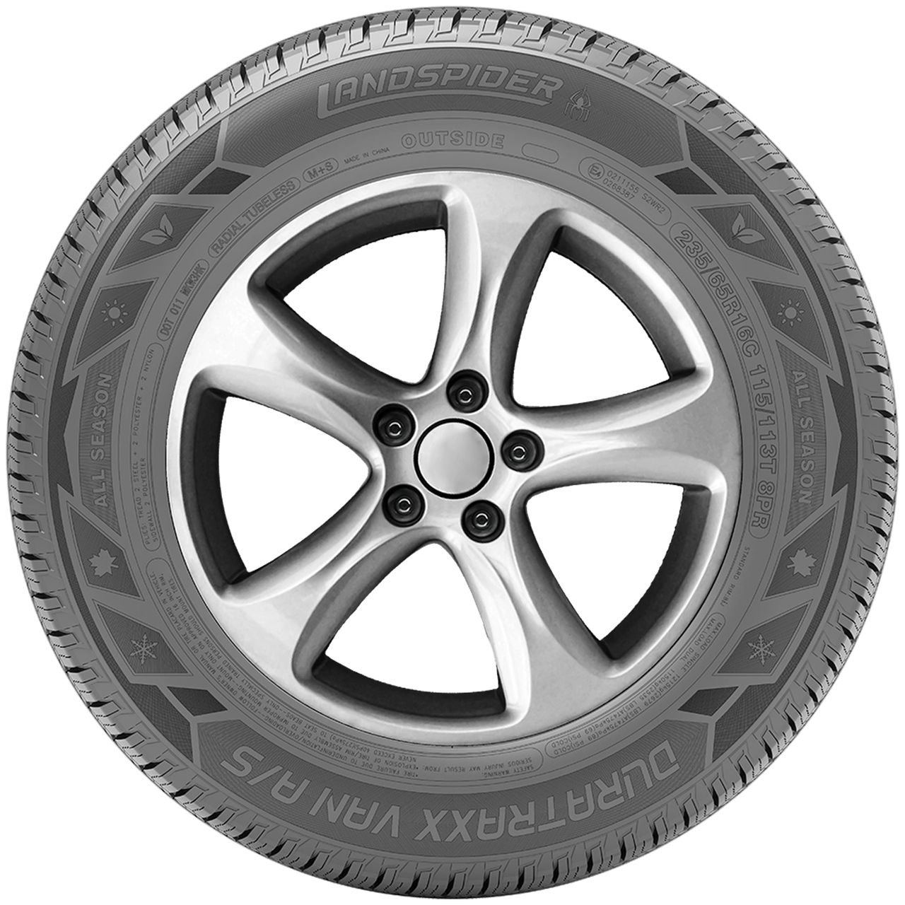 LANDSPIDER DURATRAXX VAN A/S 195/60R16C 99/97H BSW