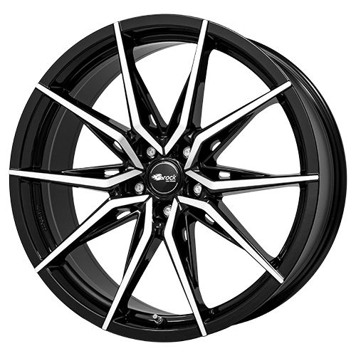 BROCK B42 schwarz glanz voll-poliert (sgvp) 8.0Jx18 5x100 ET35
