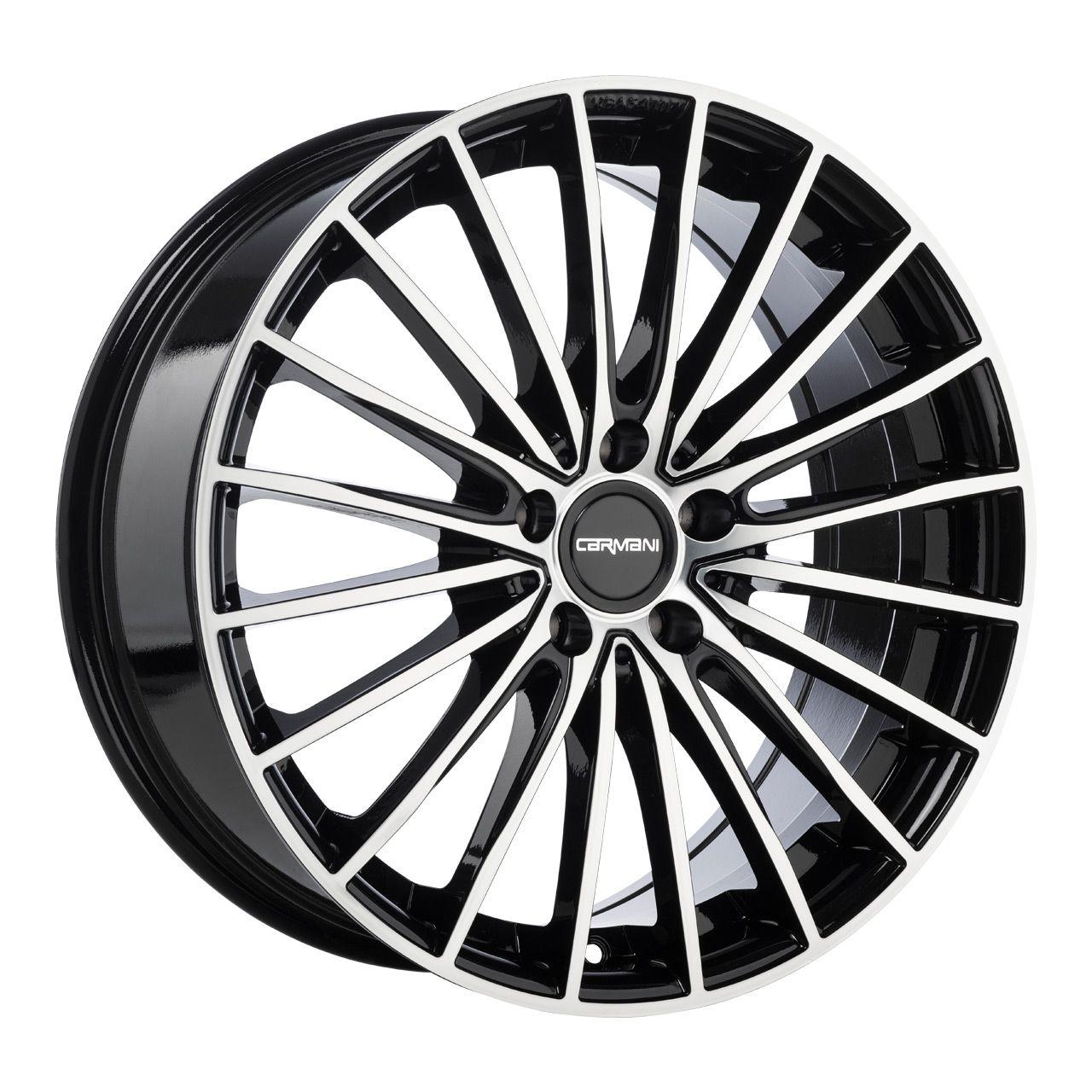 CARMANI 24 KARL black polish 8.0Jx18 5x112 ET35