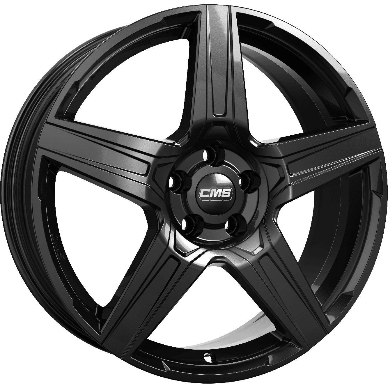 CMS C34-CBG ECE schwarz glanz 7.5Jx19 5x112 ET40