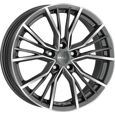 MAK UNION gun metallic mirror 8.0Jx18 5x112 ET49
