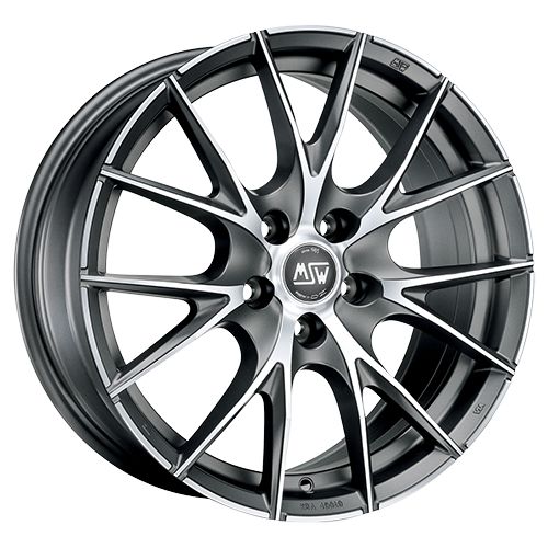 MSW (OZ) MSW 25 matt titanium full polished 9.0Jx18 5x110 ET34