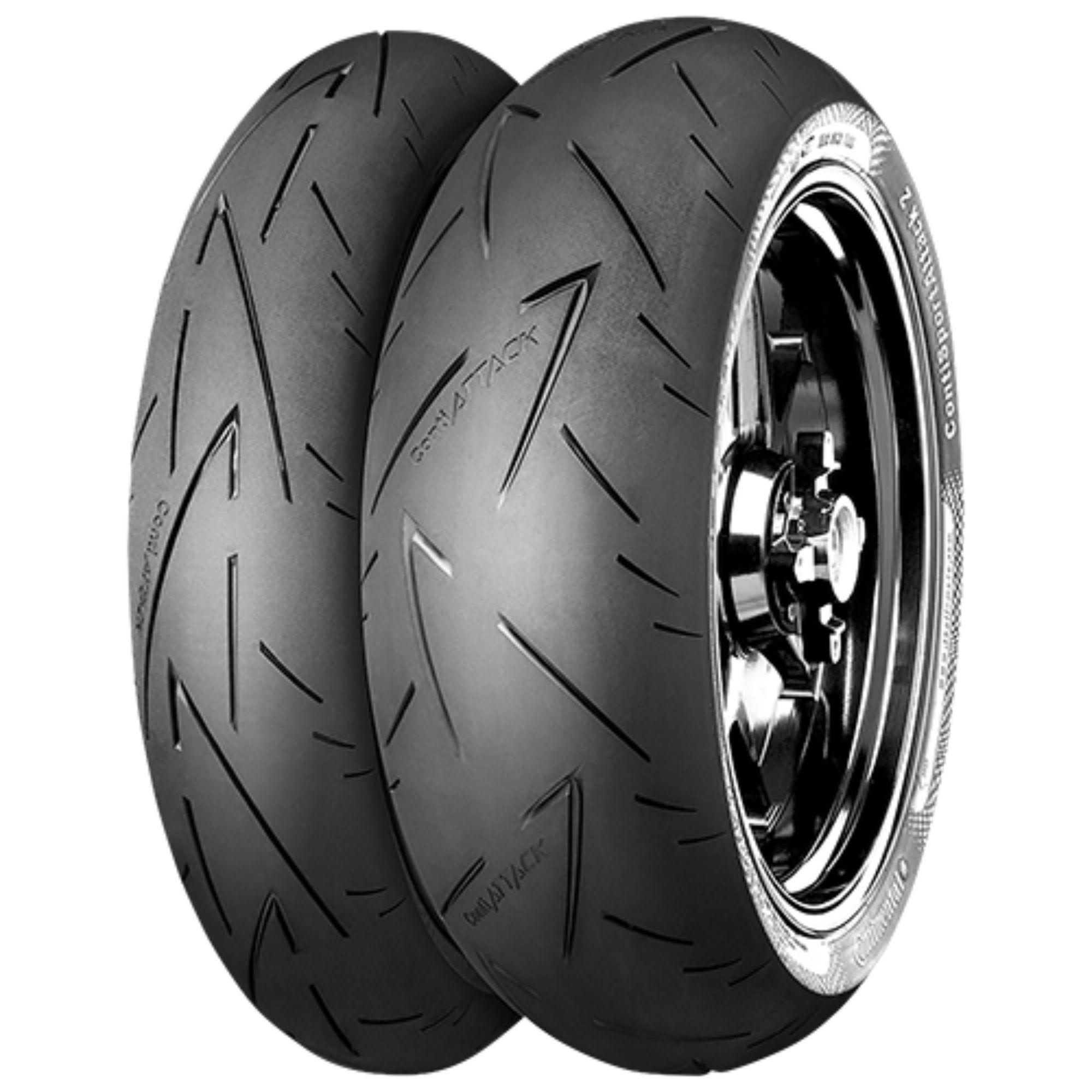 CONTINENTAL 120/70 ZR 17 M/C TL (58W) CONTISPORTATTACK 2