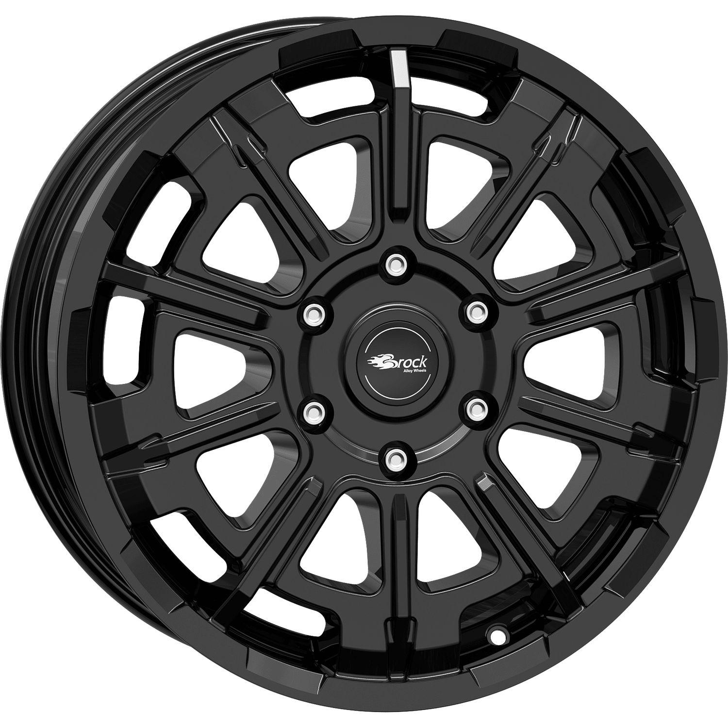 BROCK B45-6L schwarz glanz (sg) 7.0Jx17 6x120 ET45