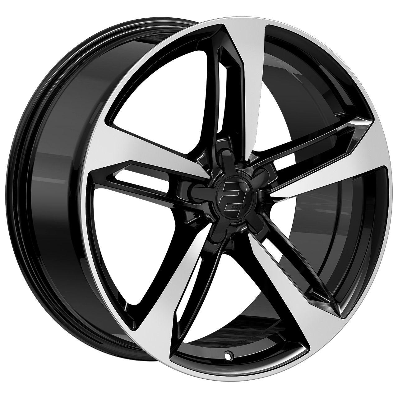 WHEELWORLD-2DRV WH36 black full machined 8.5Jx19 5x112 ET30