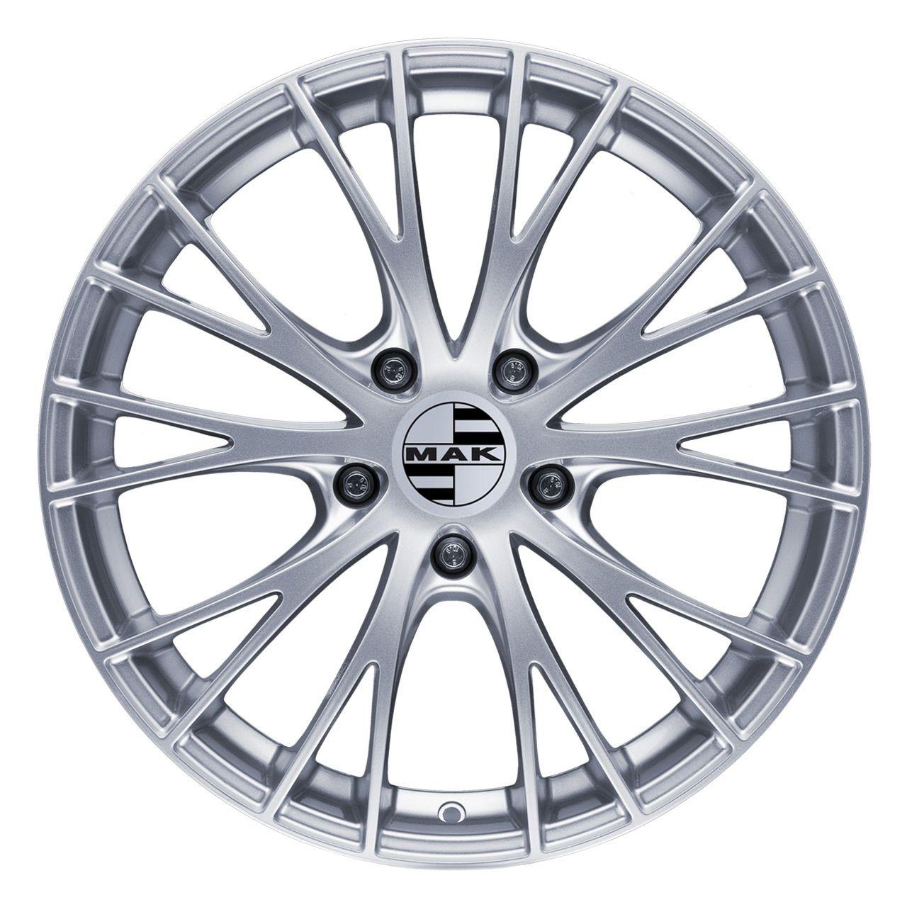 MAK RENNEN silber 11.0Jx19 5x130 ET50
