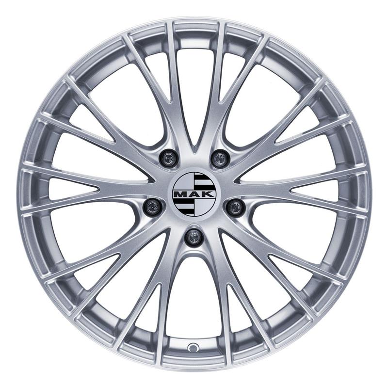 MAK RENNEN silber 9.5Jx19 5x130 ET64