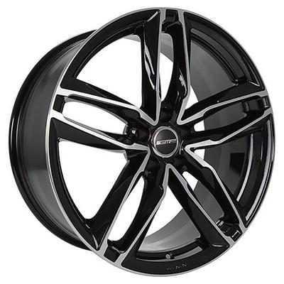 GMP ATOM schwarz diamantgeschliffen 8.0Jx18 5x112 ET35