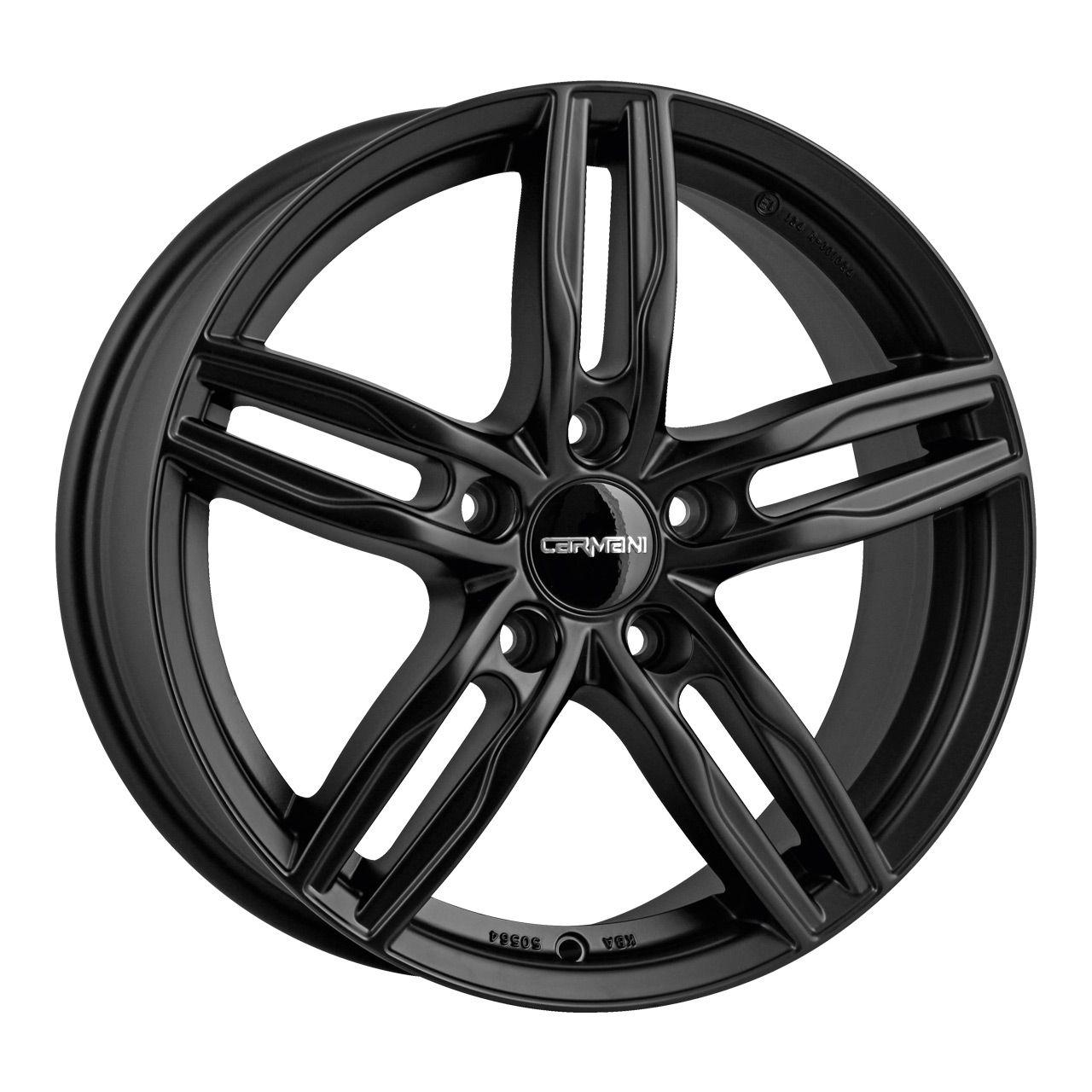 CARMANI CA 14 PAUL black matt 6.5Jx16 5x112 ET46