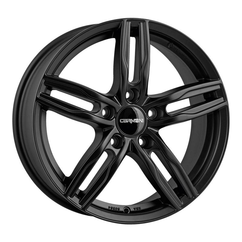 CARMANI CA 14 PAUL black matt 6.5Jx16 5x112 ET42