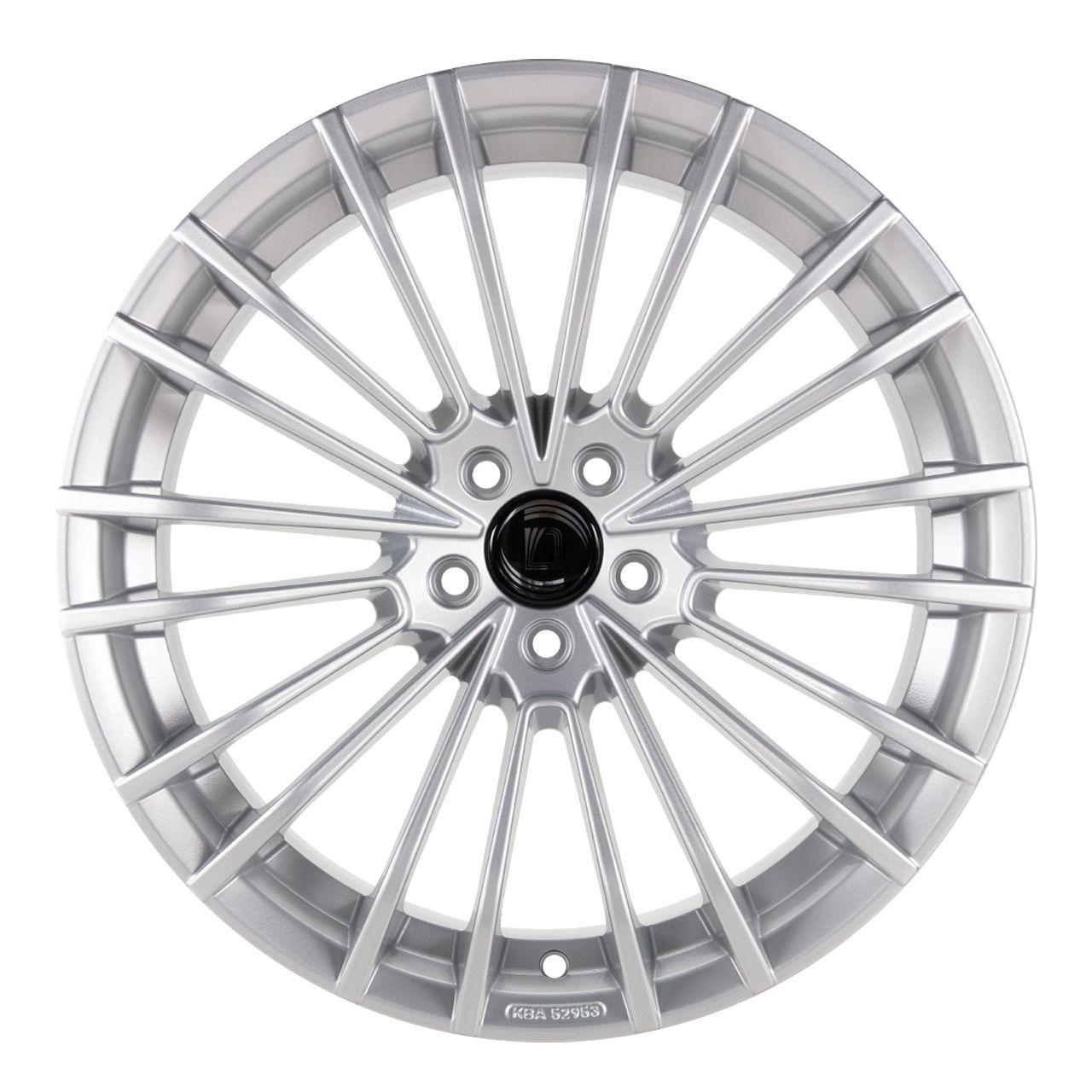 DIEWE PRESTO argento silber 10.5Jx22 5x112 ET26