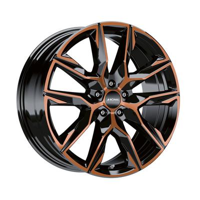 RONAL RONAL R71 jetblack-copper matt 10.5Jx21 5x130 ET64