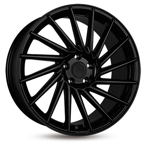 KESKIN WHEELS KT17 HURRICANE matt black painted 8.0Jx18 4x100 ET35