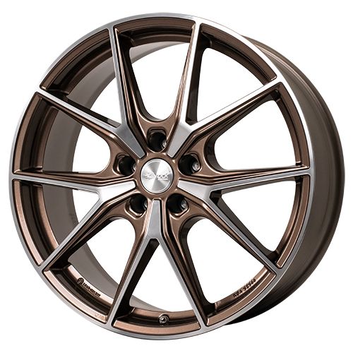 BROCK B40 bronze copper voll poliert 8.0Jx19 5x112 ET40