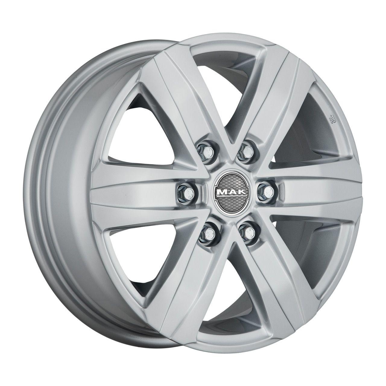 MAK STONE 6 silber 8.0Jx18 6x139.7 ET35