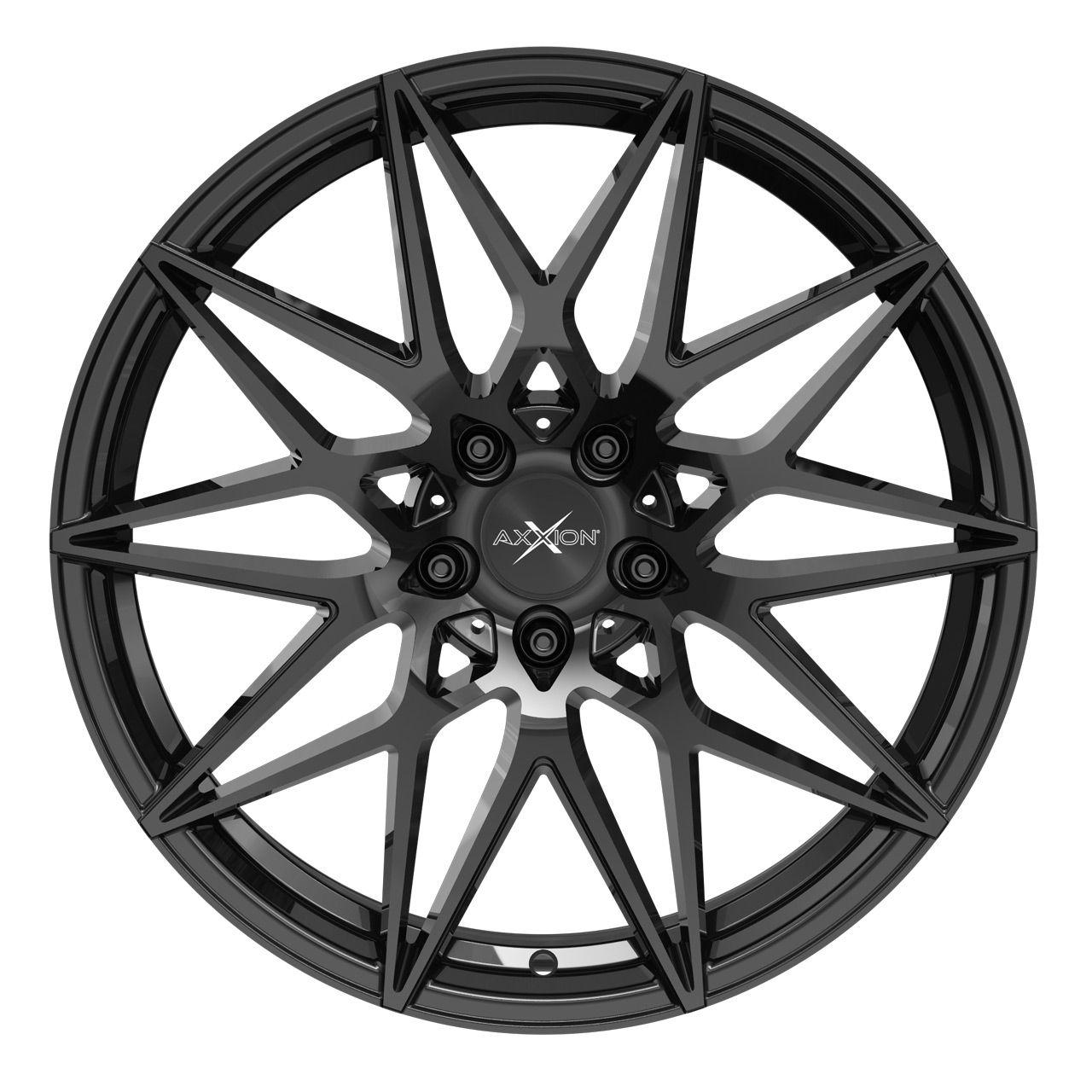 AXXION AX9 black glossy painted 8.5Jx19 5x120 ET25