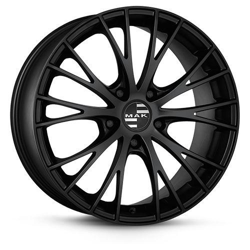 MAK RENNEN matt schwarz 11.0Jx19 5x130 ET65