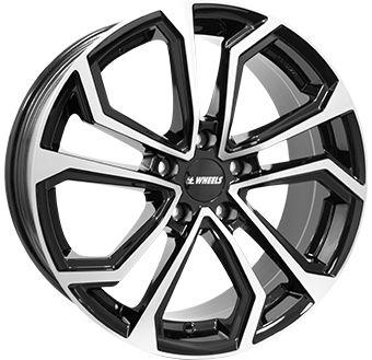 ITWHEELS ELLA shiny black polished front 6.5Jx16 5x112 ET35