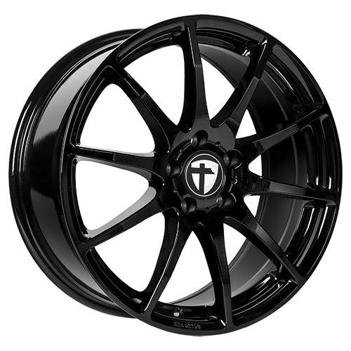 TOMASON TN1 black painted 6.5Jx16 4x100 ET38