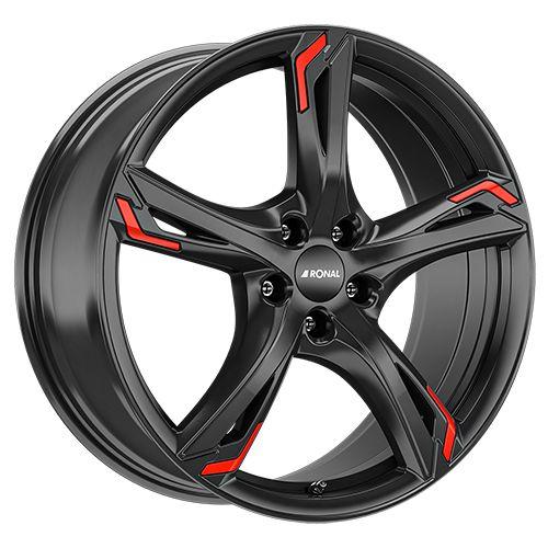 RONAL RONAL R62 RED jetblack 8.5Jx20 5x108 ET40
