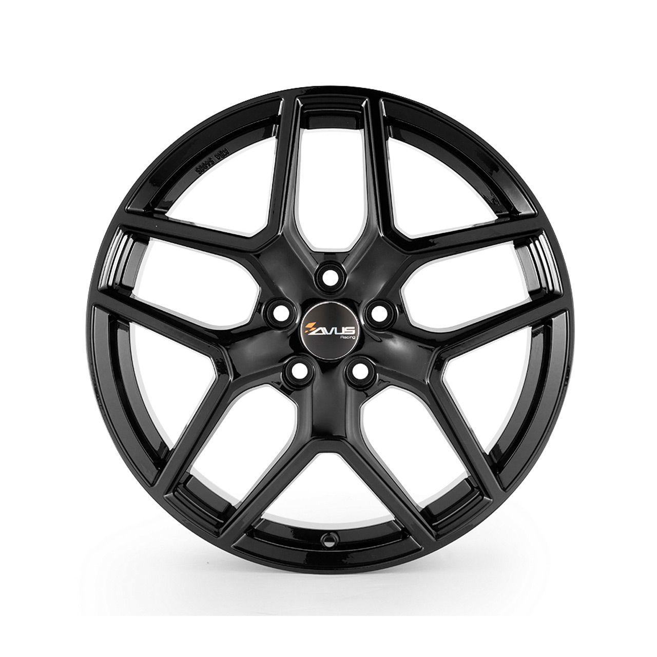 AVUS RACING AC-519 black 7.0Jx17 5x108 ET40