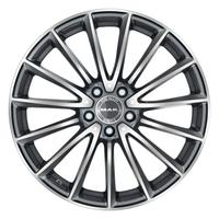 MAK KOMET gun metal mirror face 7.5Jx19 5x112 ET32
