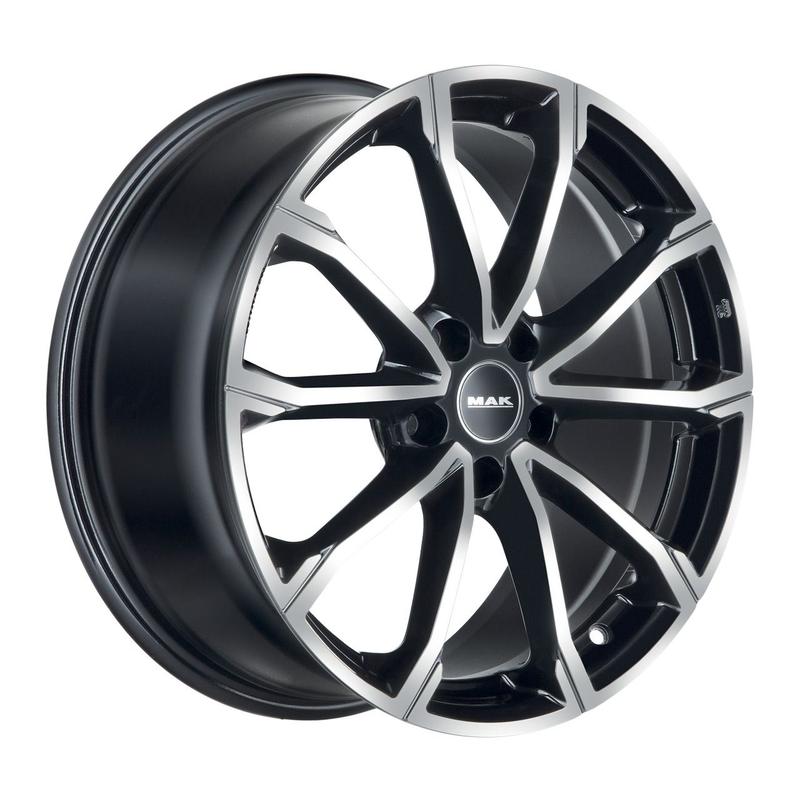 MAK DAVINCI black mirror 6.5Jx16 5x114.3 ET50